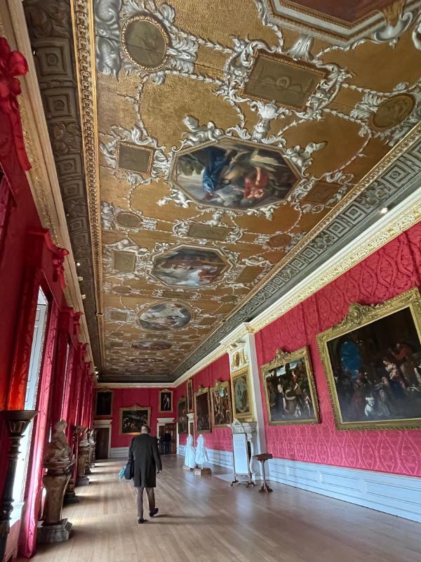 Kensington Palace corridor.