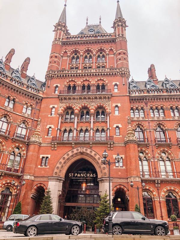 St Pancras International Hotel.