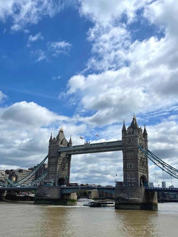 Tower Bridge in London.