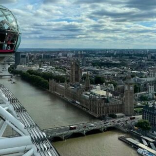 View from the London Eye.