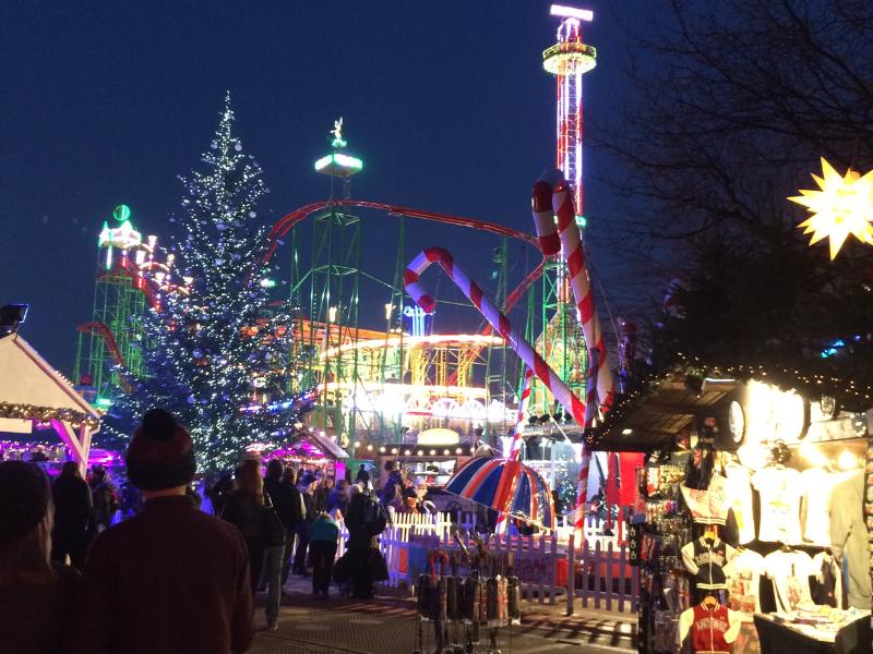 Christmas market.