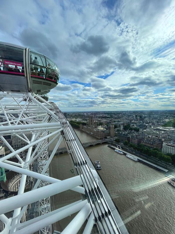 View from the London Eye.