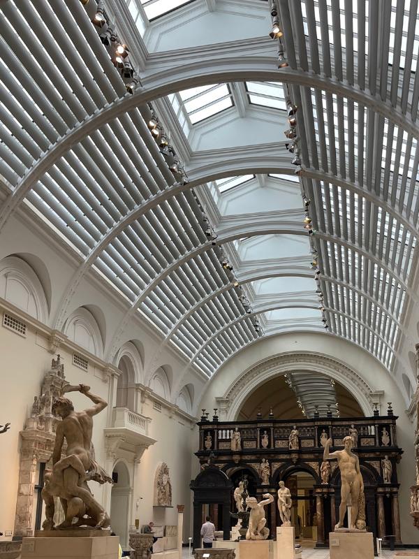 Victoria and Albert Museum in London.