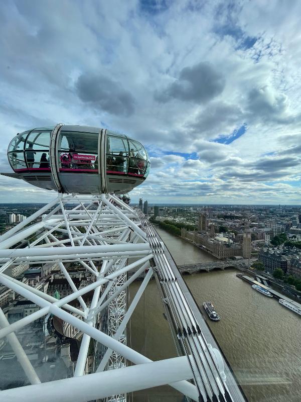 Seeing London Through the London Eye