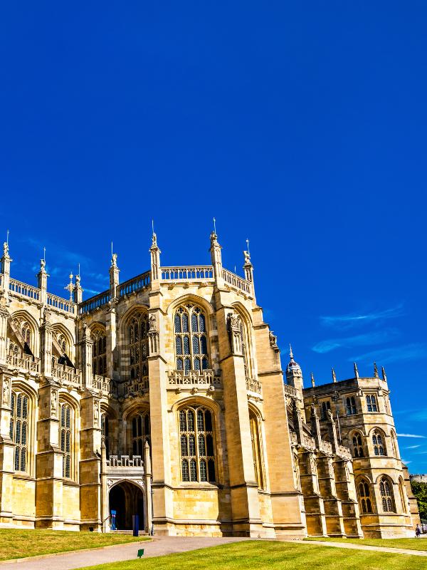 St George's Chapel at Windsor Castle.