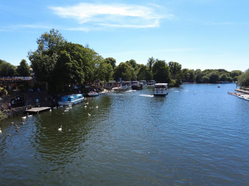 The River Thames at Windsor.