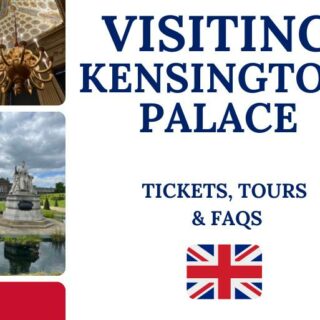 Visiting Kensington Palace.