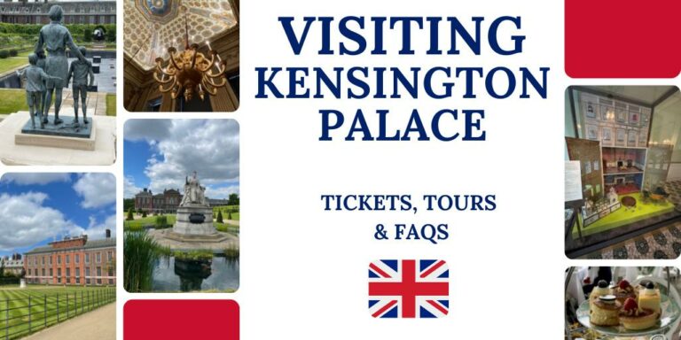 Visiting Kensington Palace.