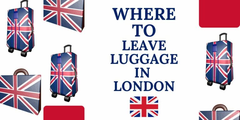 Union Jack luggage.