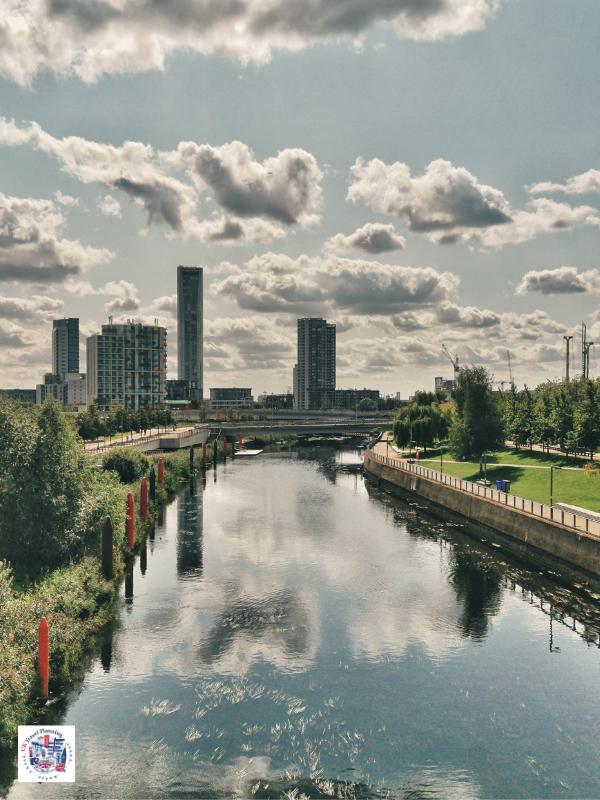 One of the popular things to do in east London is to visit the Olympic Park. 