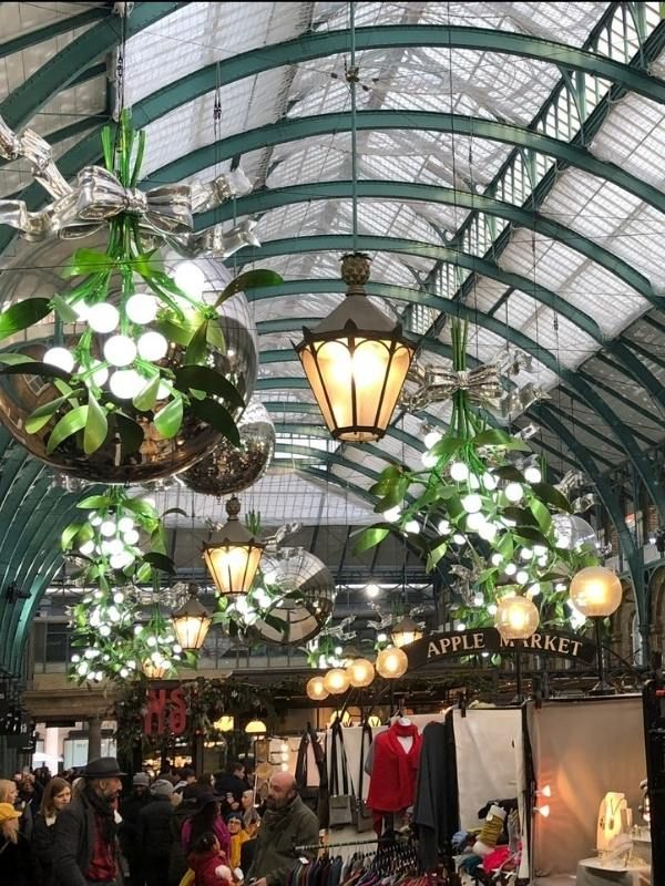 Covent Garden Market in London.