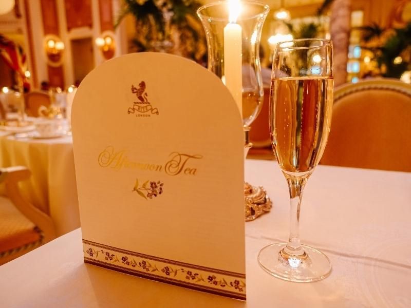 The Ritz afternoon tea