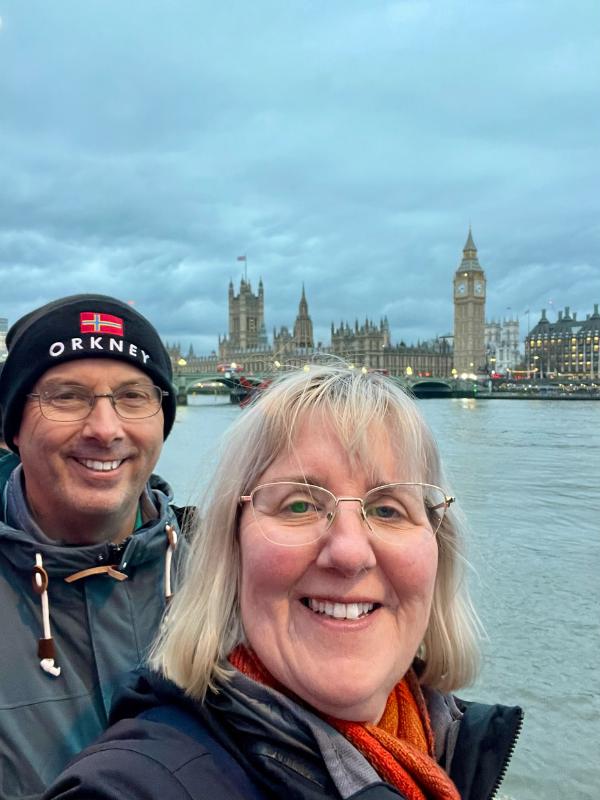 Man and woman at Big Ben wondering How Many Days Do You Need in London?