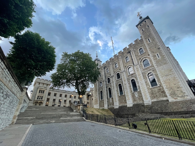 the White Tower at the Tower of London