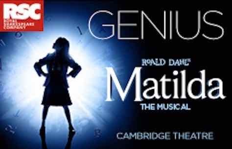 Matilda the Musical at the Cambridge Theatre London