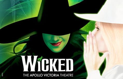 Wicked at the Apollo Victoria Theatre London